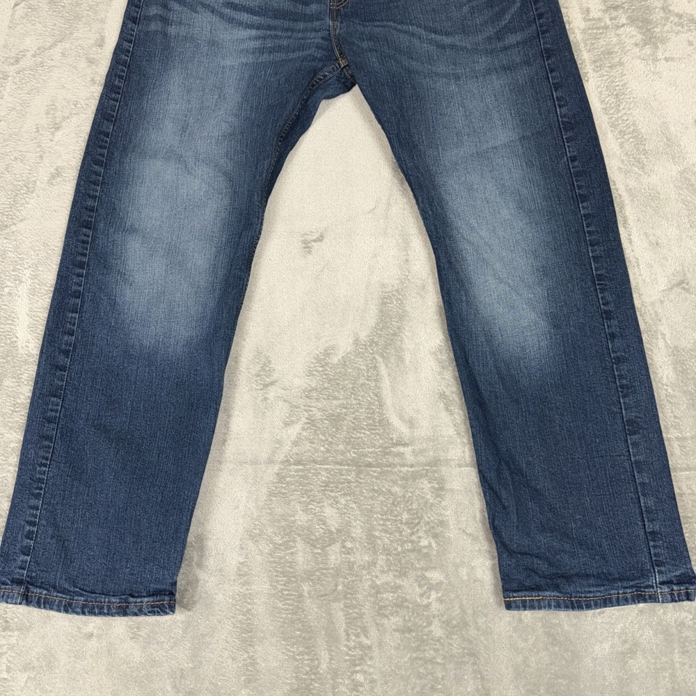 Vintage Levi's 505 Straight Leg‎ 40x30 Blue Jeans Regular Whispering Stone Wash - Picture 3 of 13